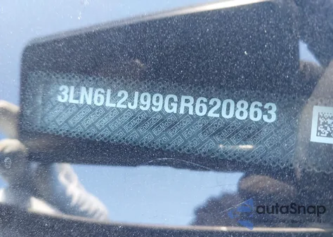 2016 Lincoln Mkz из США, поврежденный, VIN 3LN6L2J99GR620863